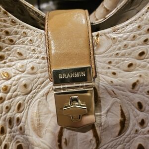 Brahmin Textured Leather Handbag